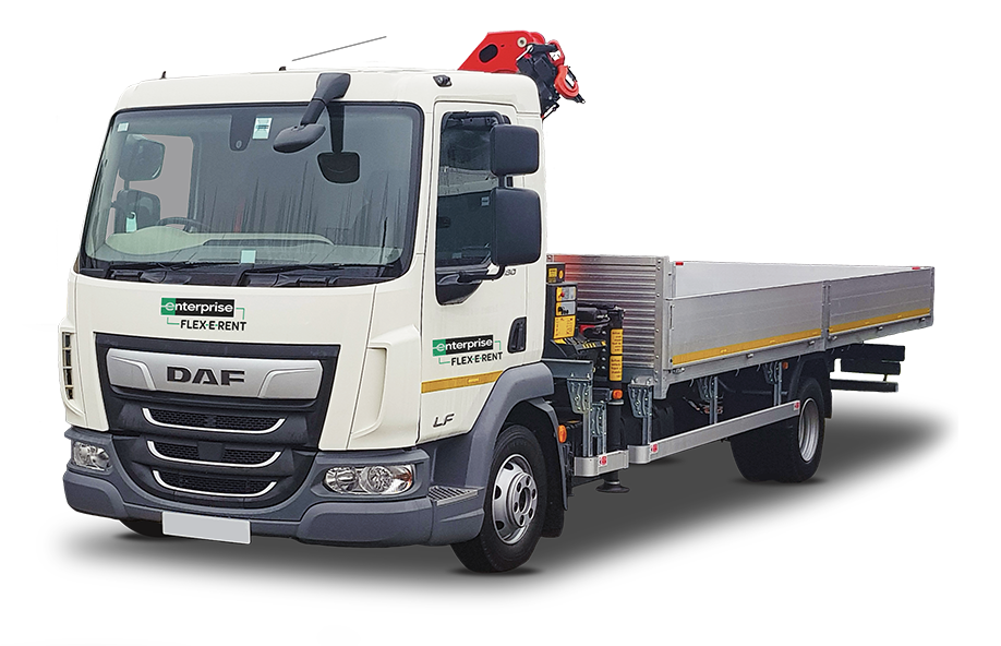 7.5T Dropside Truck with Crane