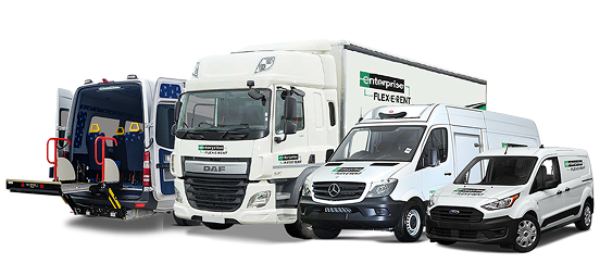 Range of vehicles for hire in Ellesmere Port