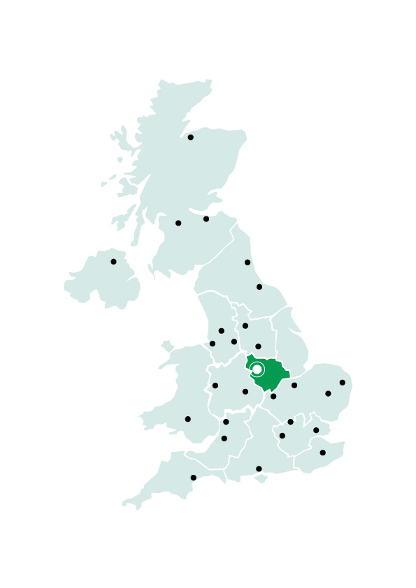 Derby-Flex-E-Rent-location-map