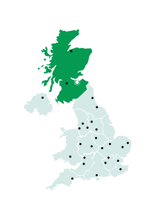 Edinburgh-Flex-E-Rent-location-map